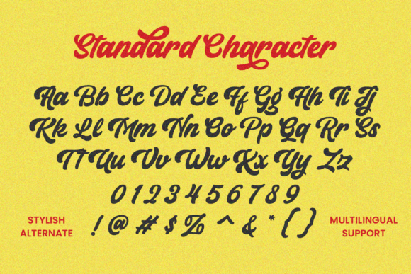 Hioganke Font Poster 2