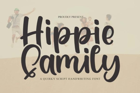 Hippie Family Font Poster 1