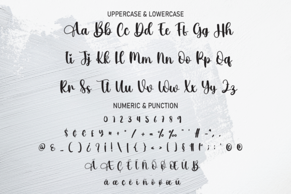 Hippie Girl Font Poster 7