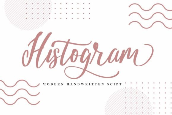 Histogram Font