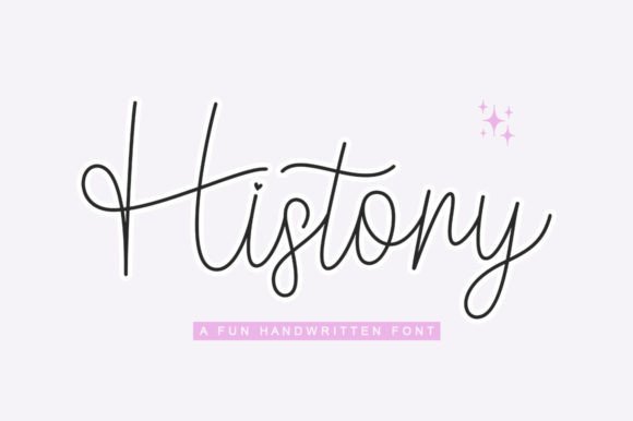 History Font Poster 1