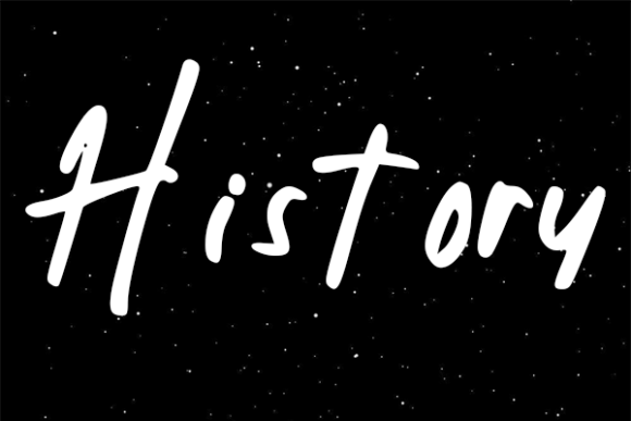 History Font