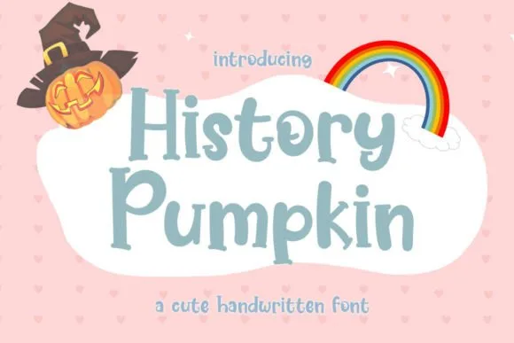 History Pumpkin Font History Pumpkin Font Poster 1
