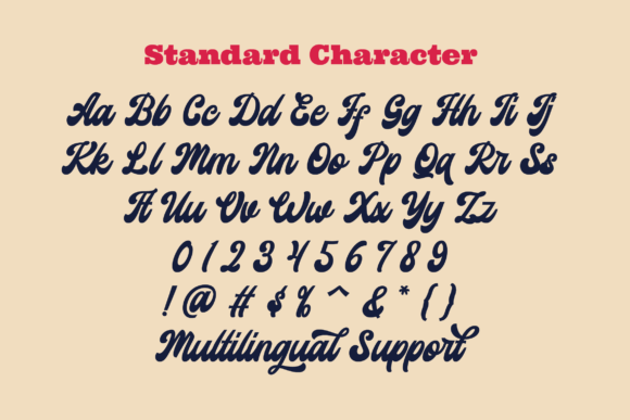 Hitterlove Font Poster 2