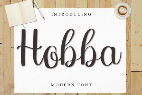 Hobba Font Poster 1