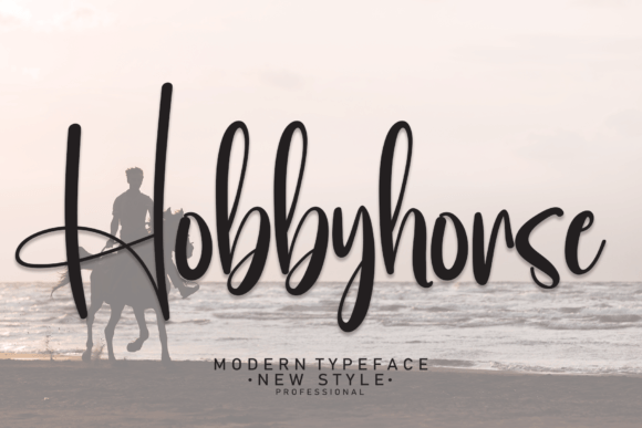 Hobbyhorse Font Poster 1