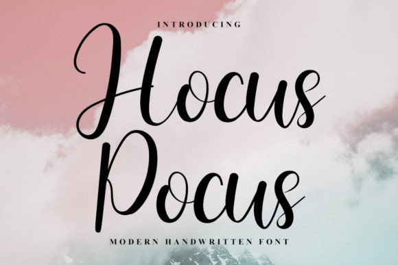 Hocus Pocus Font Poster 1