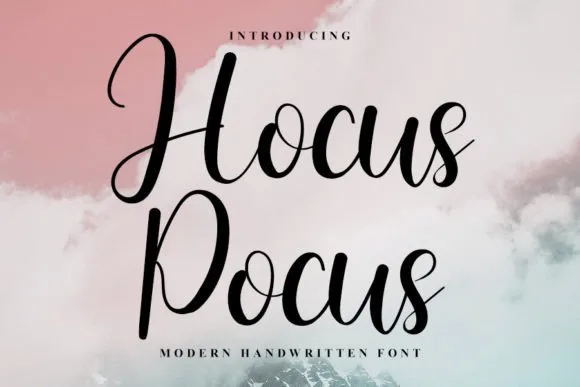 Hocus Pocus Font Poster 1