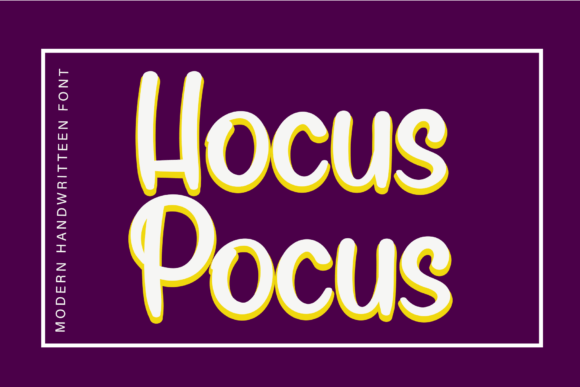 Hocus Pocus Font Poster 1