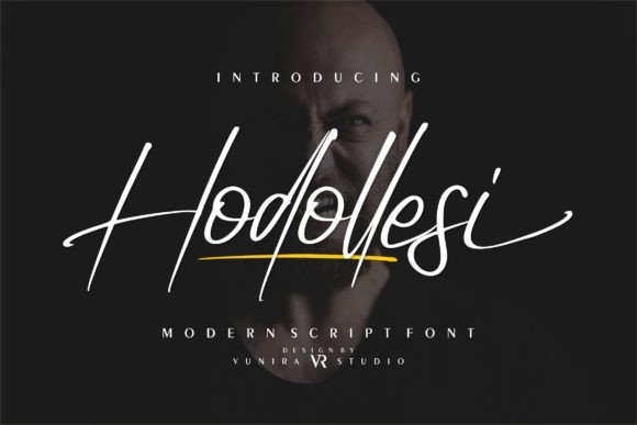 Hodollesi Font Poster 1