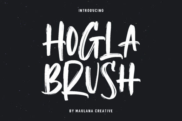 Hogla Brush Font