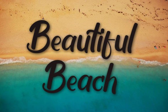 Holiday Font Poster 2