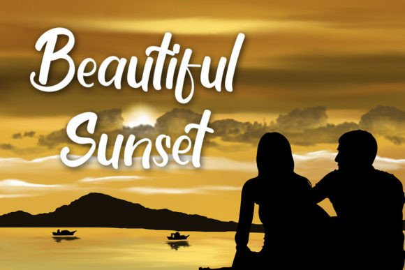 Holiday Font Poster 3