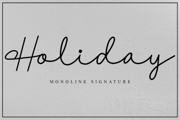 Holiday Font