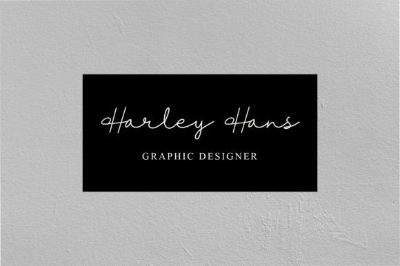 Holiday Font Poster 2