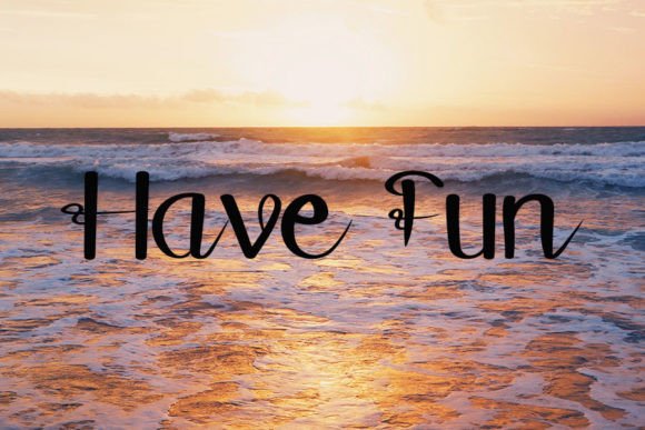 Holiday Font Poster 5