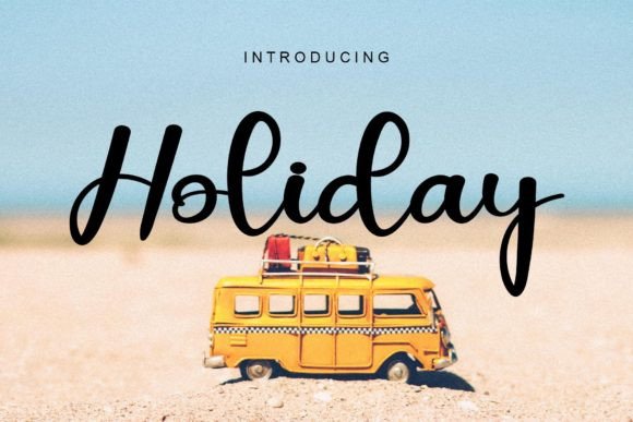 Holiday Font