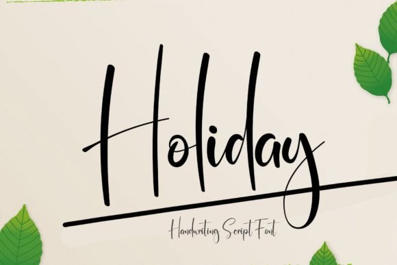 Holiday Font