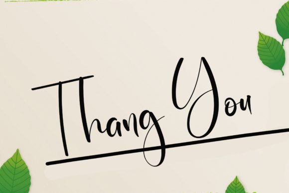 Holiday Font Poster 7