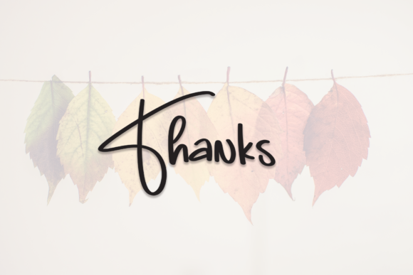 Holiday Moment Font Poster 8