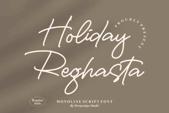 Holiday Reghasta Font