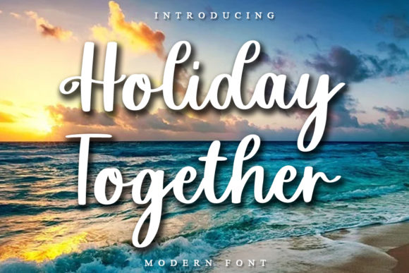 Holiday Saturday Font