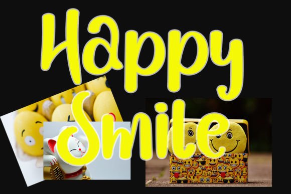 Holiday Time Font Poster 3