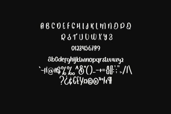 Holiday Time Font Poster 4