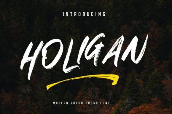 Holigan Font Poster 1