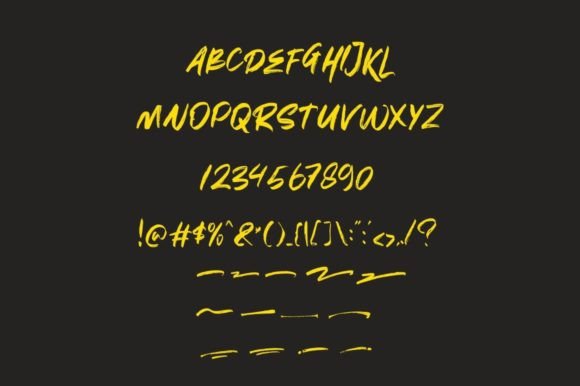 Holigan Font Poster 8