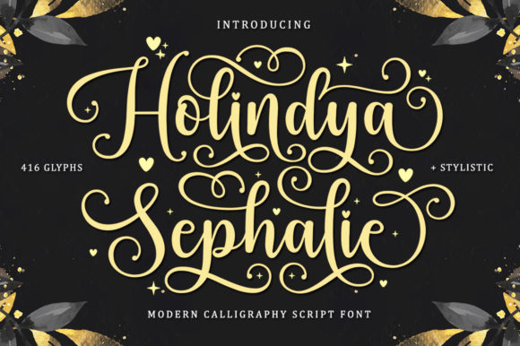 Holindya Sephalie Font Poster 11