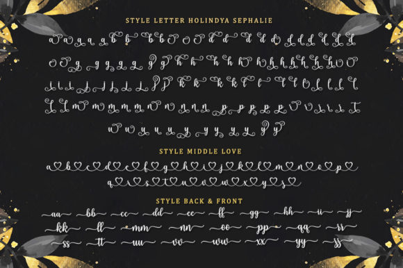 Holindya Sephalie Font Poster 4