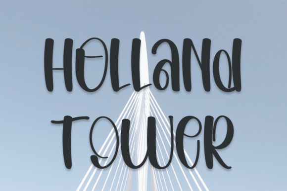 Holland Font Poster 5