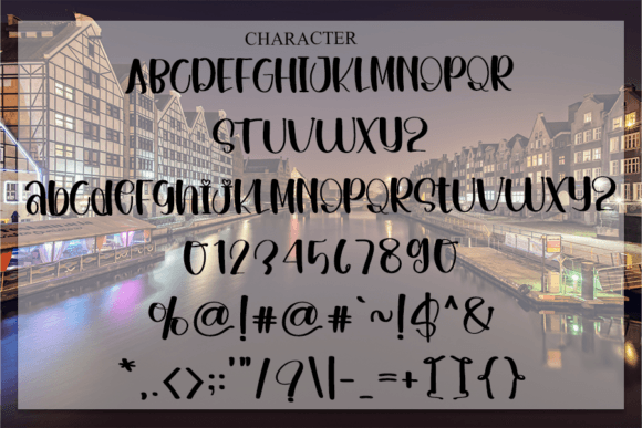 Holland Font Poster 6