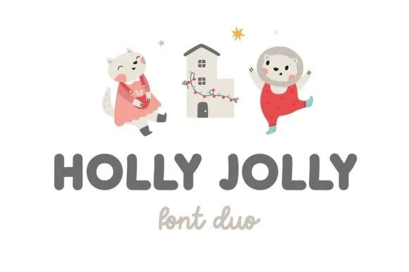 Holly Jolly Font Holly Jolly Font Poster 1