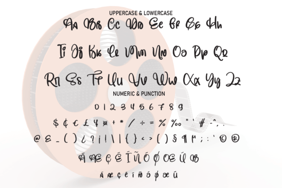 Hollywood Font Poster 7