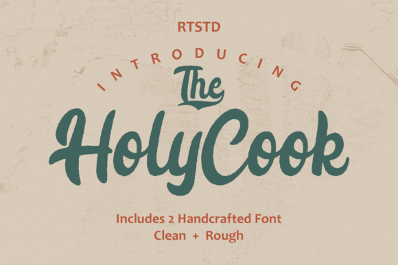 Holy Cook Font Poster 1