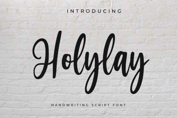 Holylay Font Poster 1