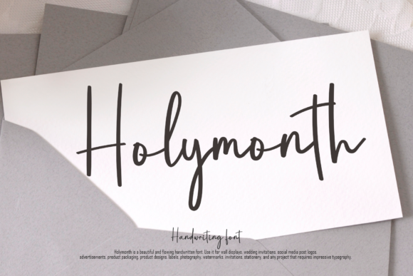 Holymonth Font Poster 1