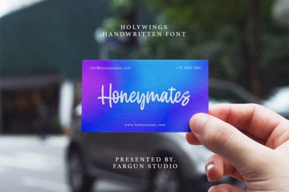 Holywings Font Poster 5