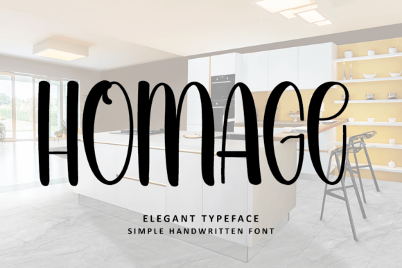 Homage Font