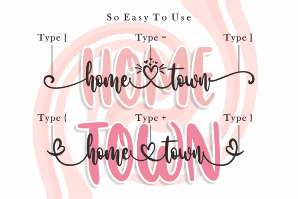 Home Town Duo Font Poster 7