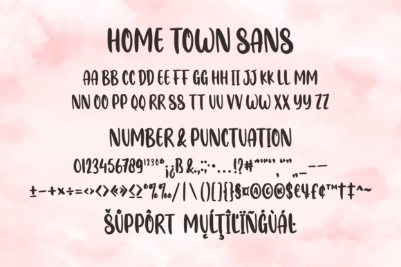 Home Town Duo Font Poster 10