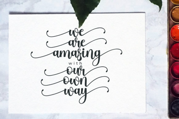 Home Vintage Font Poster 4