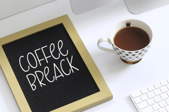 Home Writing Font Poster 4