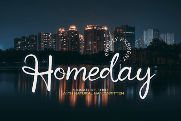 Homeday Font