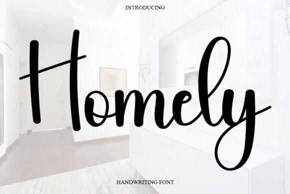 Homely Font Poster 1