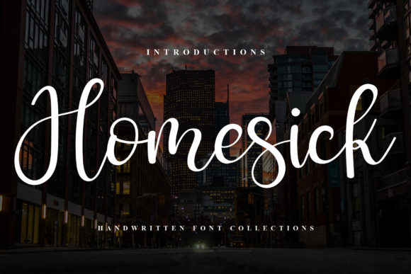 Homesick Font