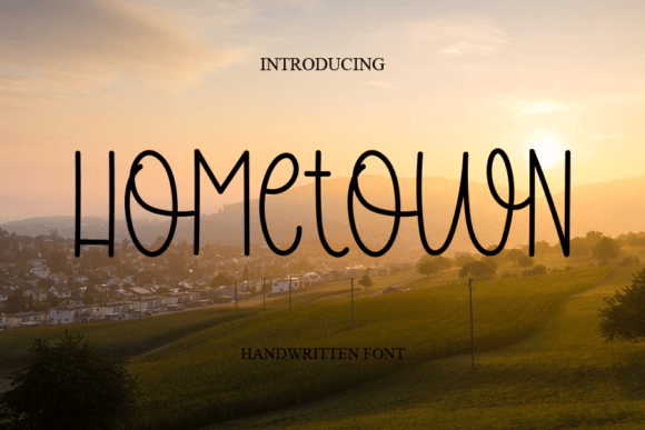 Hometown Font