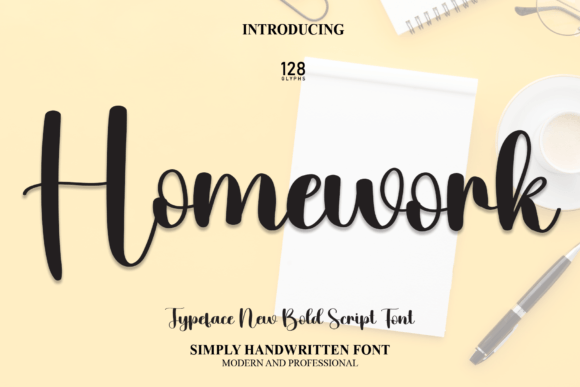 Homework Font